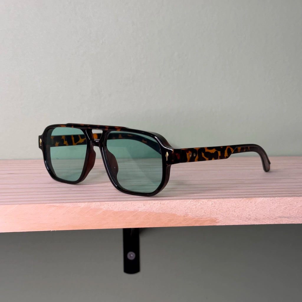 ÓCULOS CASSIO ANIMAL PRINT LENTE VERDE